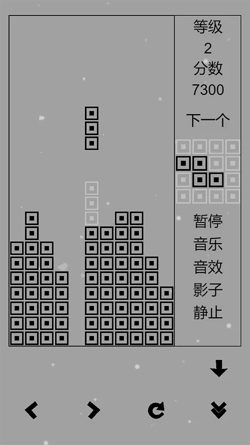 【新游推荐】俄罗斯方块黑白版今日16:43首发上线