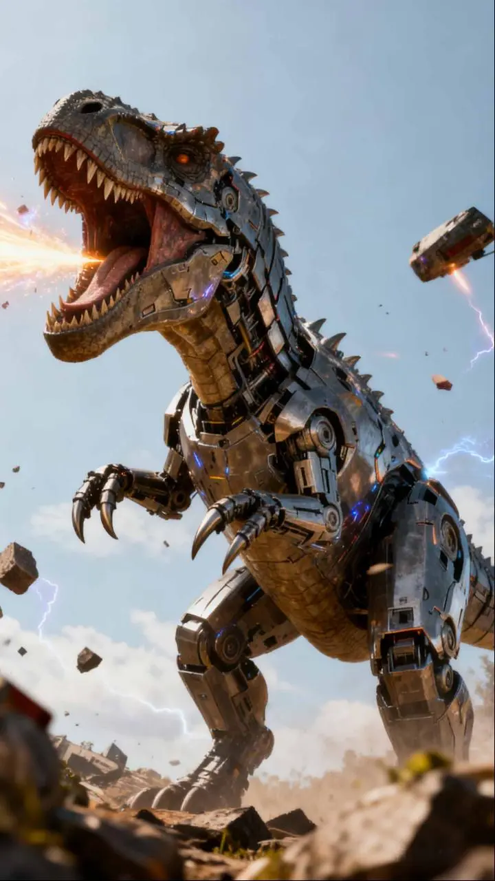 【新游推荐】机甲恐龙生存今日16:32首发上线