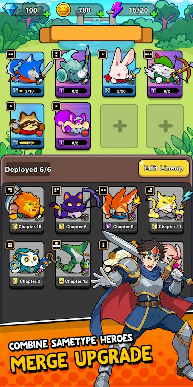 【新游推荐】合成勇士:冒险对决今日11:29首发上线