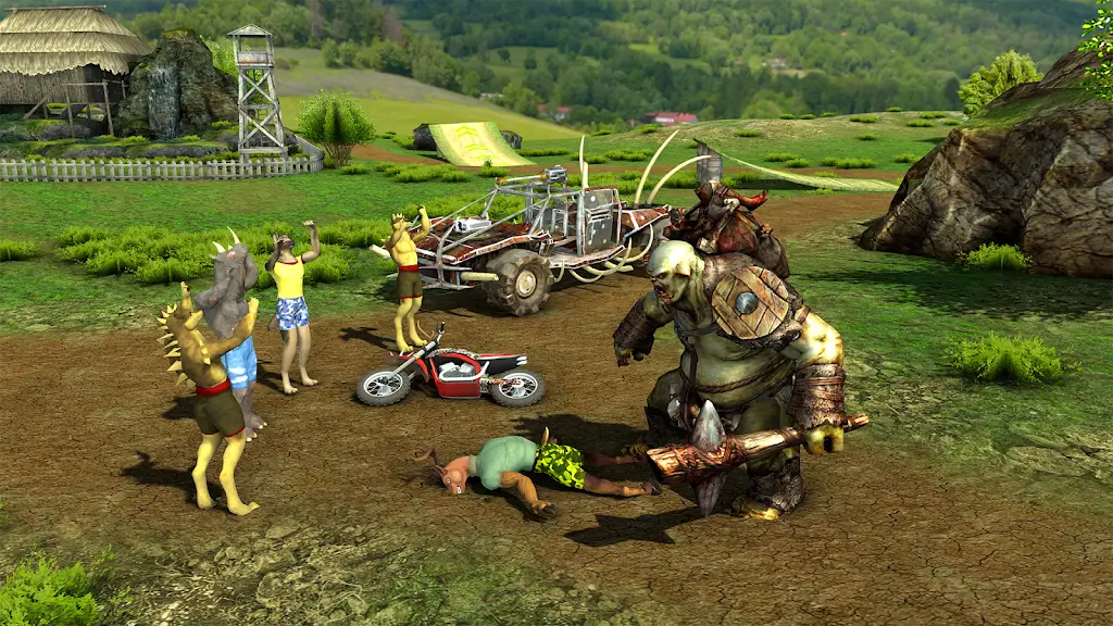 【新游推荐】3D怪兽摩托:翘头追逐赛今日14:28首发上线