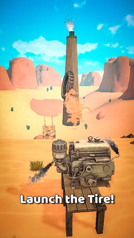 【新游推荐】柴油战车：轮胎轰击今日10:56首发上线