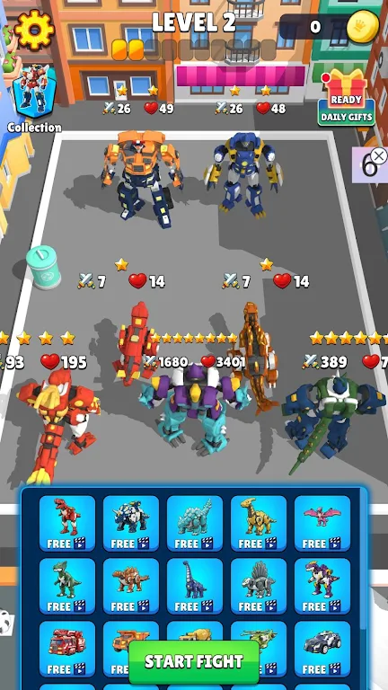 【新游推荐】变形机甲大战今日11:24首发上线