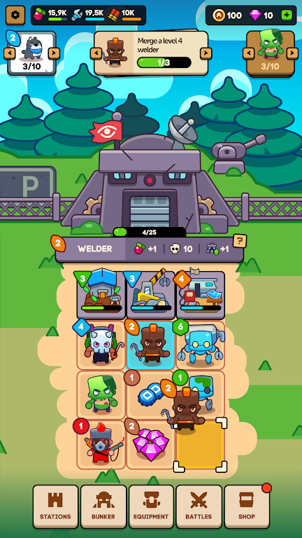 【新游推荐】末日避难所：合成生存今日10:37首发上线