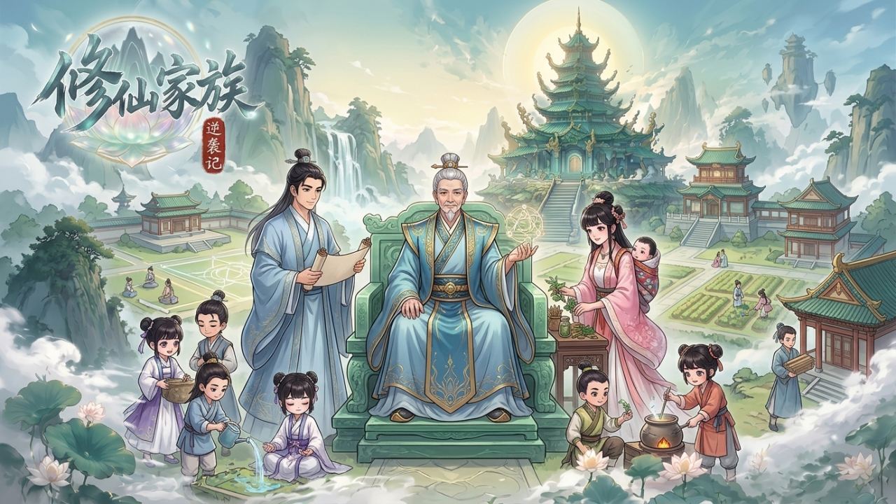 【新游推荐】修仙家族逆袭记今日12:08首发上线