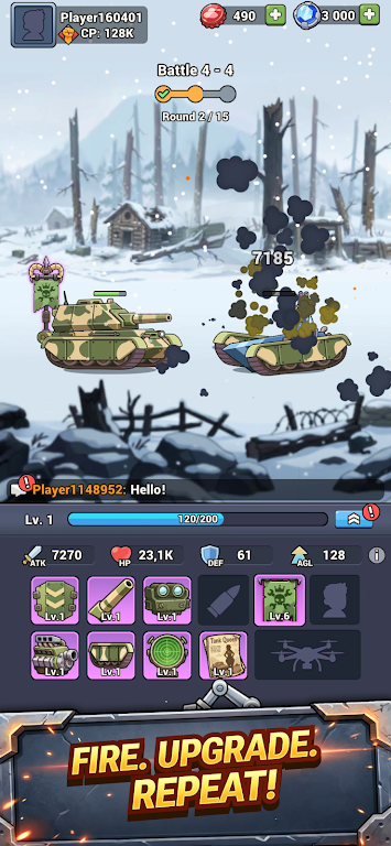 【新游推荐】坦克放置 RPG今日10:41首发上线