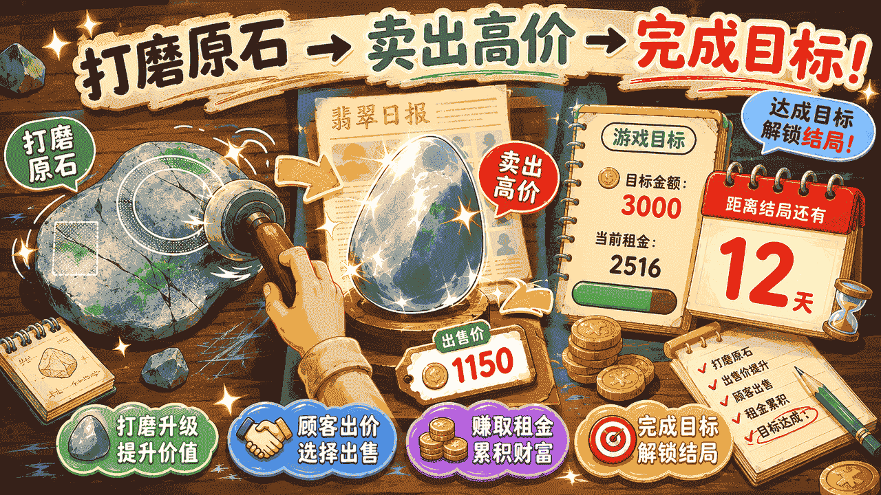 【新游推荐】赌石刮一刮今日09:46首发上线