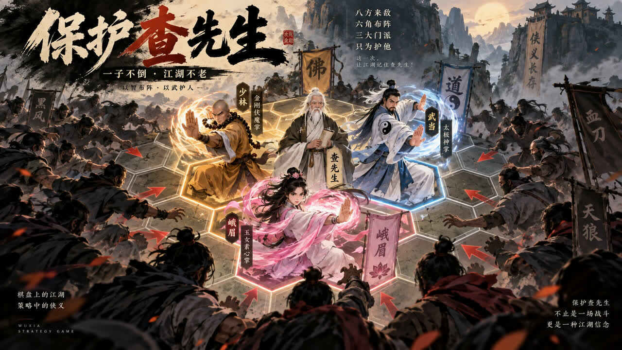 【新游推荐】保护查先生今日18:11首发上线